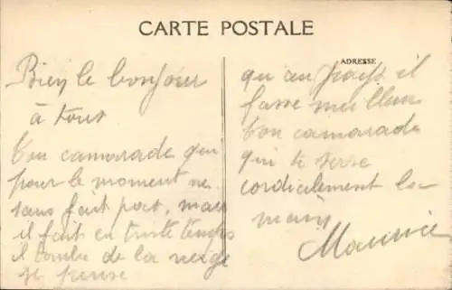 Ak Gueret Creuse, Gesamtansicht