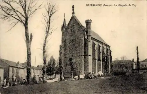 Ak Bourganeuf Creuse, La Chapelle du Puy