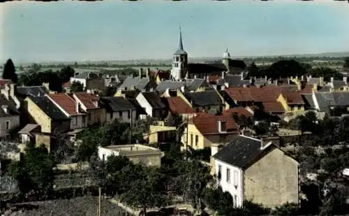 Ak Evaux les Bains Creuse, Gesamtansicht