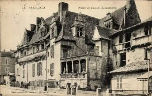 Ak Périgueux Nouvelle-Aquitaine Dordogne, Maison des Consuls