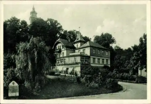 Ak Augustusburg im Erzgebirge, Hotel Waldfrieden