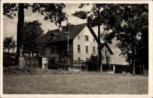 Ak Jöhstadt im Erzgebirge Sachsen, Landheim der Leipziger Nicolaischule