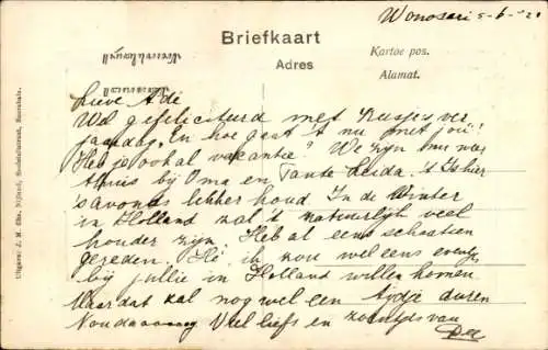 Passepartout Ak Buitenzorg Bogor Java Indonesien, Paleis van den Gouverneur-Generaal