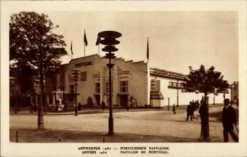 Ak Antwerpen, Weltausstellung 1930, Pavillon du Portugal