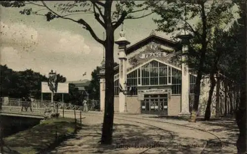 Ak Lüttich Lüttich Wallonien, Weltausstellung 1905, Lebensmittel Frankreich