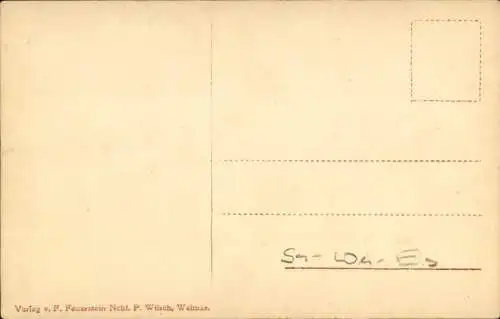 Ak Prinz Wilhelm Ernst von Sachsen Weimar Eisenach als Baby