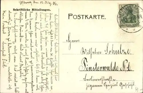 Ak Elsterwerda in Brandenburg, Präparanden-Anstalt