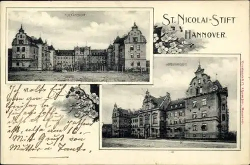 Ak Hannover in Niedersachsen, St. Nicolai-Stift