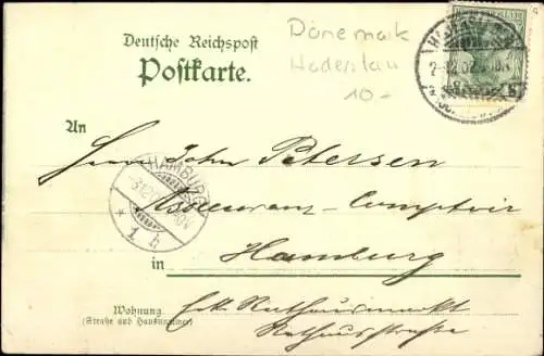 Ak Haderslev Hadersleben Dänemark, Apothekerstraße