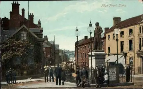 Ak Stoke on Trent West Midlands England, High Street