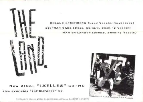 Ak Sänger The Land, Portrait, Autogramm