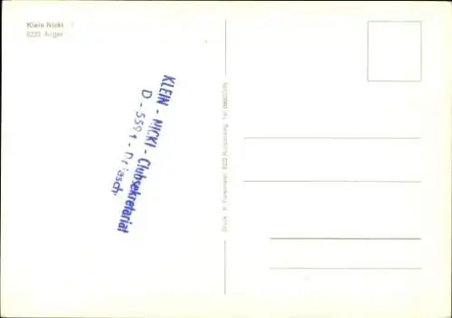 Ak Sänger Klein Nicki, Portrait, Autogramm