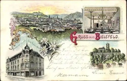 Litho Bielefeld, Restaurant, Gesamtansicht