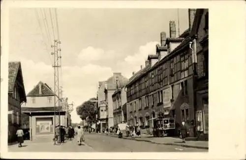 Ak Haldensleben Sachsen Anhalt, Thälmann Straße