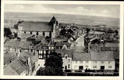 Ak Dingelstädt im Eichsfeld Thüringen, Ortsansicht