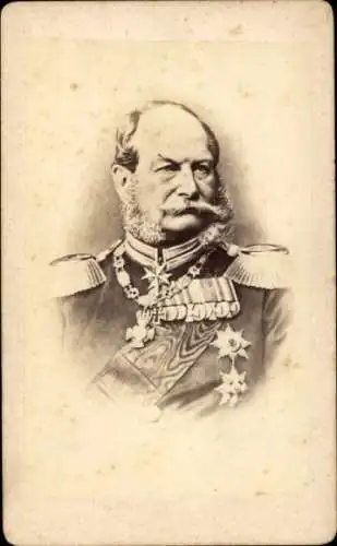 CdV Kaiser Wilhelm I. von Preußen, Portrait