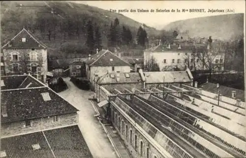 Ak Jujurieux Ain, Soleries Factory von M. Bonnet