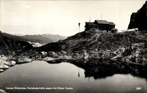 Ak Lienz in Tirol, Karlsbaderhütte, Hohe Tauern