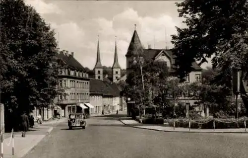 Ak Grimma in Sachsen, Leipziger Straße