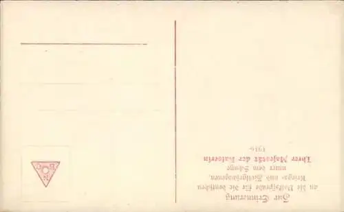 Künstler Ak Kaiserin Auguste Viktoria, Portrait