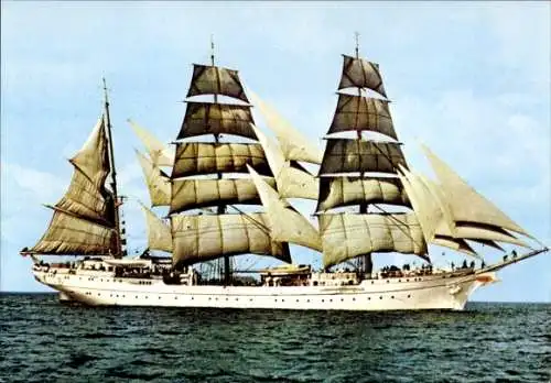 Ak Segelschulschiff Gorch Fock, Bundesmarine