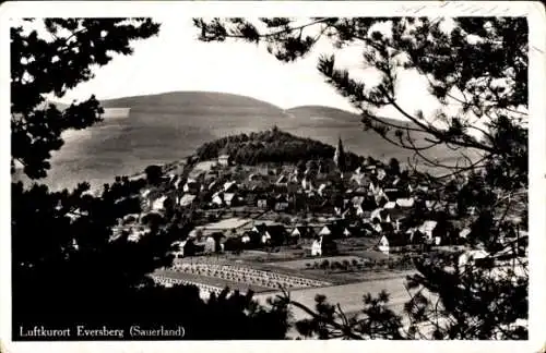 Ak Eversberg Meschede im Hochsauerlandkreis, Panorama