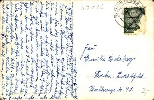 Ak Eversberg Meschede im Hochsauerlandkreis, Panorama