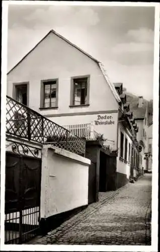 Ak Bernkastel an der Mosel, Doctor-Weinstube