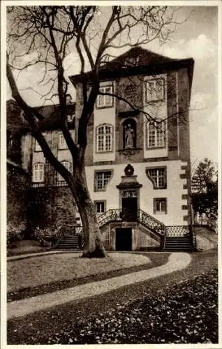 Ak Bad Iburg am Teutoburger Wald, Benno-Abtei, Schloss Iburg