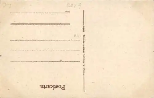 Ak Darmstadt in Hessen, Hochzeitsturm