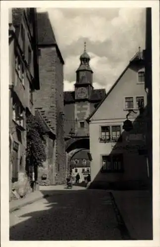 Ak Rothenburg ob der Tauber Mittelfranken, Markusturm,