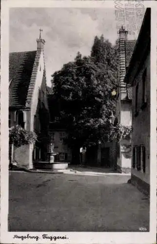 Ak Augsburg in Schwaben, Fuggerei