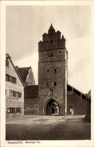 Ak Dinkelsbühl in Mittelfranken, Nördlinger Tor