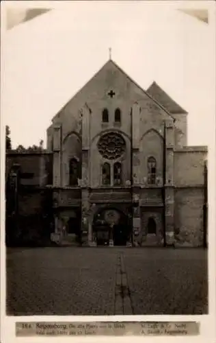 Ak Regensburg an der Donau Oberpfalz, St. Ulrich, Pfarrei