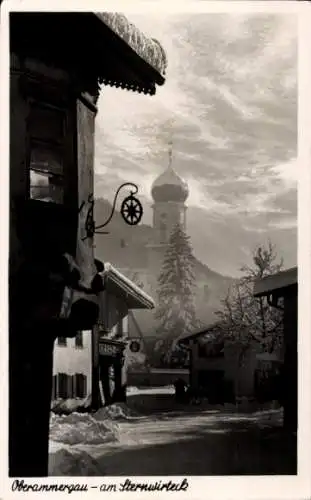 Ak Oberammergau in Oberbayern, Sternwirteck