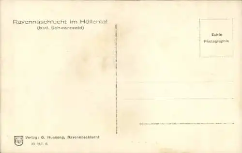 Ak Breitnau im Schwarzwald, Höllental, Höllsteig, Hofgut Sternen, Ravenna Viadukt, Wasserfall