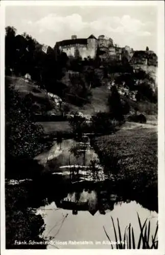 Ak Ahorntal in der Fränkischen Schweiz, Burg Rabenstein, Ailsbachtal