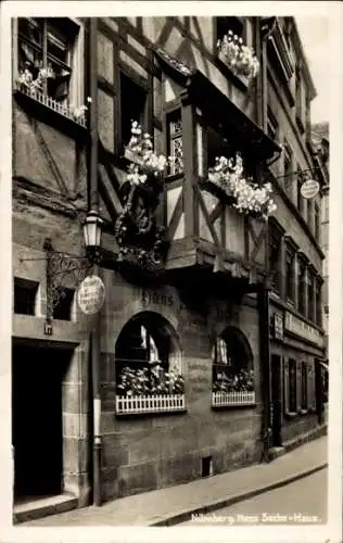 Ak Nürnberg in Mittelfranken, Hans-Sachs-Haus