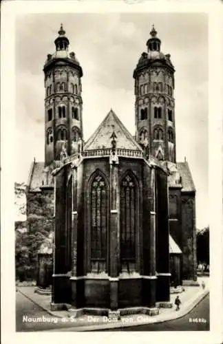 Ak Naumburg an der Saale, Dom, Ansicht von Osten