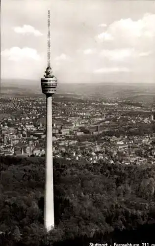 Ak Stuttgart in Württemberg, Fernsehturm