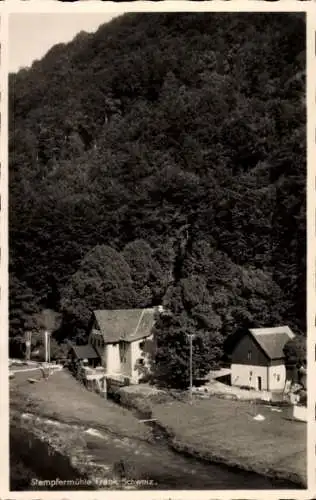 Ak Stempfermühle Gößweinstein in Oberfranken, Gasthaus