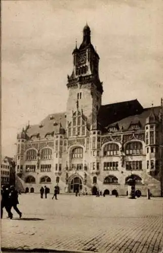 Ak Stuttgart in Württemberg, Rathaus