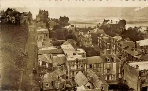 Ak Villers sur Mer Calvados, vue vers la Mer