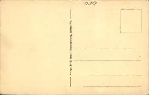 Ak Senftenberg in der Niederlausitz, Schlosstor