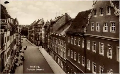 Ak Freiberg in Sachsen, Erbische Straße