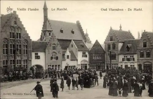 Ak Gent Gent Ostflandern, Le Marche, Weltausstellung 1913