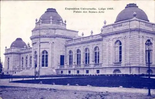 Ak Lüttich Lüttich Wallonien, Weltausstellung 1905, Palais des Beaux Arts