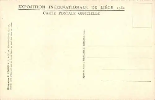 Ak Liège Wallonien Lüttich, Internationale Ausstellung, Weltausstellung 1930, Eingang zum Südsektor