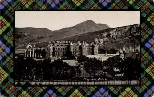 Passepartout Ak Holyrood Edinburgh Schottland, Palast