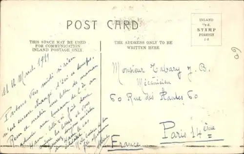 Ak Swansea Wales, Strandpartie mit Trafalgar Terasse